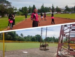 Aneh ! Proyek Senilai Rp 7 M Pembuatan Lapangan Futsal dan Taman Mataram Harum di Kel. Monjok Dispora NTB Tidak di Libatkan