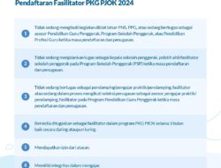 Pendaftaran Seleksi Calon Fasilitator Program Pengembangan Kompetensi Guru Pendidikan Jasmani, Olahraga, dan Kesehatan (PKG PJOK) 2024