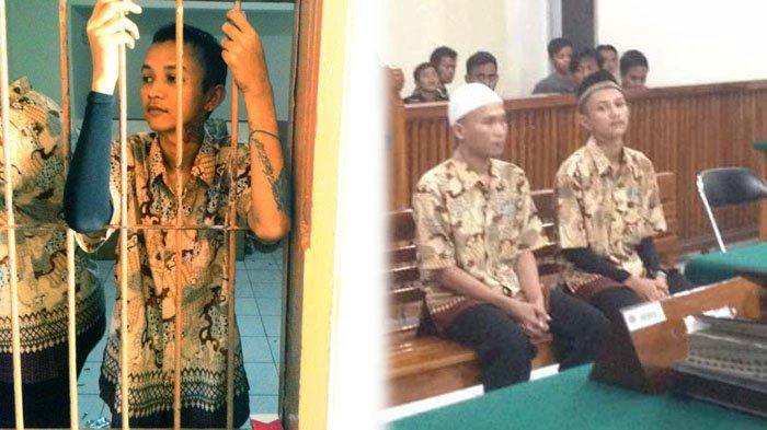 Tampang Rifaldy Aditya Wardhana alias Ucil alias Andika, terpidana kasus Vina Cirebon jadi perbincangan netizen. (Kolase Ist/Facebook)