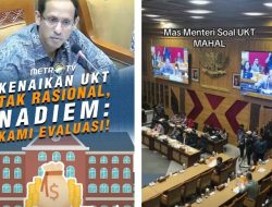 Biaya UKT Mencekik Mahasiswa, DPR RI Sentil Menteri Nadiem, Netizen:Pindah Kampus Swasta Lebih Murah