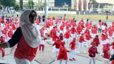 Semarak Bugar Bersama KORMI NTB Gebyar Kemerdekaan HUT RI Ke-79 Tahun