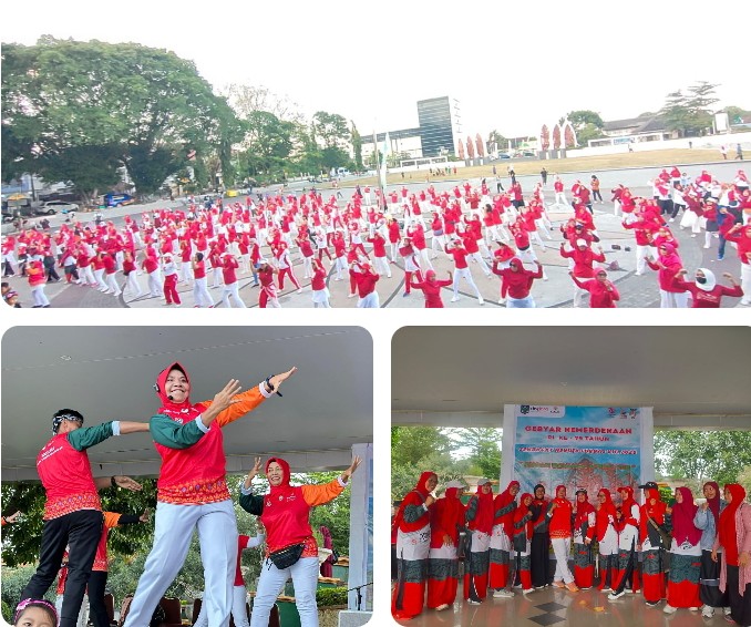 Semarak Bugar Bersama KORMI NTB Gebyar Kemerdekaan HUT RI Ke-79 Tahun