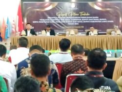 KPU Luwu Utara Apresiasi Kolaborasi Sukses Pilkada 2024