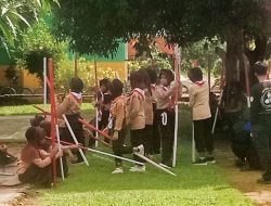 PLT SDN 145 Saftamarga Setiap hari Sabtu Terapkan Bimbingan Pelatihan Pemantapan Pramuka